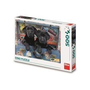 Dino Štěňátka v kufru 500 Puzzle