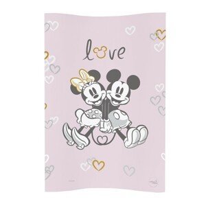 CEBA Podložka přebalovací měkká COSY 50x70 Disney Minnie&Mickey Pink