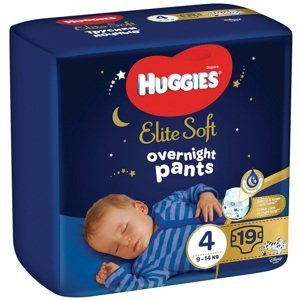 HUGGIES Elite Soft Pants OVN jednorázové pleny vel. L 4, 19 ks