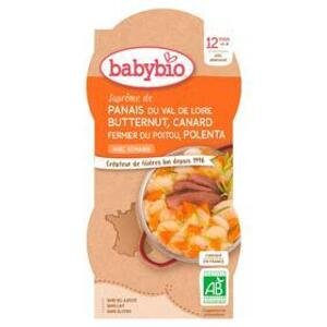 2x BABYBIO Pastinák s máslovou dýní, kachnou a polentou (200 g)