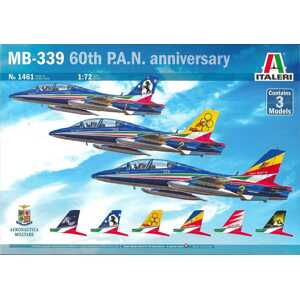 Model Kit letadlo 1461 - Macchi MB 339 PAN 60th Anniversary Special Livery (1:72)