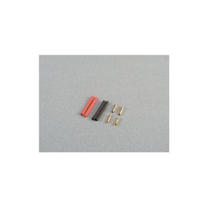 Konektor zlacený 2.0mm se smrťovacími bužírkami (2 páry)