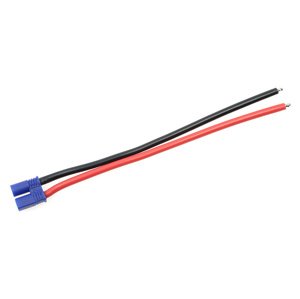 Konektor zlacený EC2 samec s kabelem 14AWG 12cm