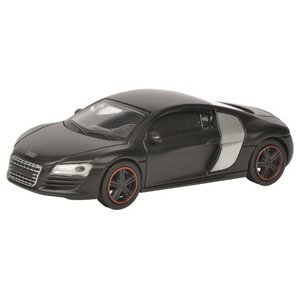 1:64 Audi R8 Coupé, black
