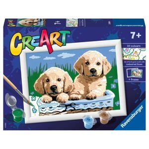 Ravensburger CreArt Roztomilá štěňátka