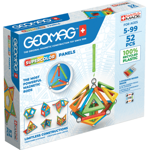 Geomag Supercolor recyklováno 52 kusů