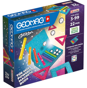 Geomag Glitter recyklováno 22 kusů