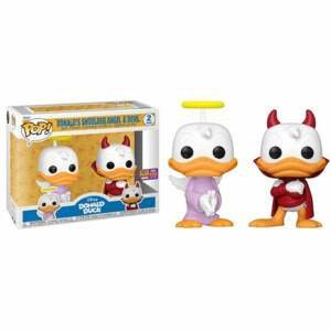 Funko POP Disney: Donald Duck- 2PK Donald's Shoulder Angel and Devil