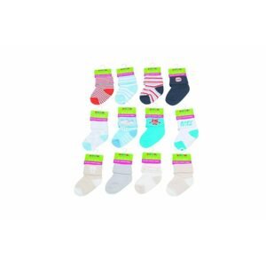 Kojenecké ponožky chlapecké (0 až 6m), Pidilidi, PD501, chlapec- 0-6m