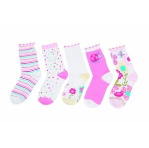 Dětské barevné ponožky, Pidilidi, PD512, holka- 19-23