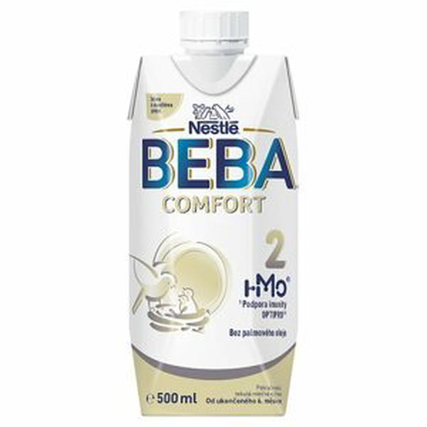 BEBA COMFORT 2 HM-O Tekutá 500ml - Pokračovací kojenecké mléko