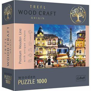 Trefl Dřevěné puzzle 1000 - Francouzská alej