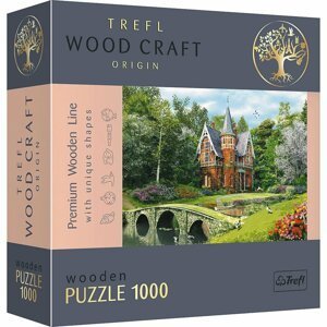 Trefl Dřevěné puzzle 1000 - Viktoriánský dům