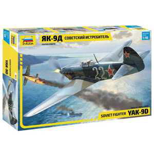 Model Kit letadlo 4815 - YAK-9 Sovětský fighter (1:48)