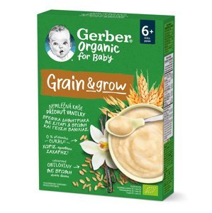 GERBER Organic Kaše nemléčná s příchutí vanilky 200 g