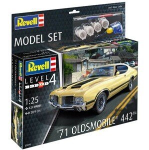 ModelSet auto 67695 - 71 Oldsmobile 442 Coupé (1:24)