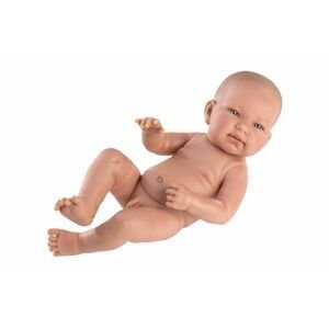 Llorens 73801 NEW BORN CHLAPEK - realistické miminko s celovinylovým tělem - 40 cm