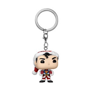 Funko POP Keychain: DC Holiday-Superman(WMT)