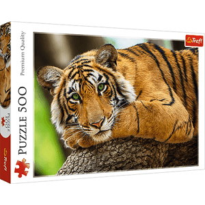 Trefl Puzzle 500 - Portrét tygra