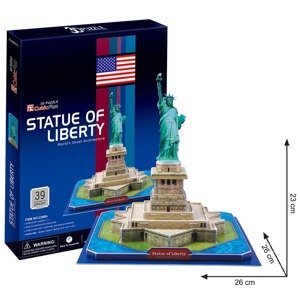 Puzzle 3D Socha Svobody - 40 dílků