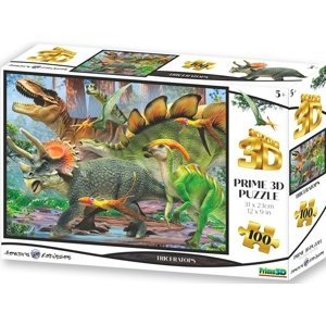 3D puzzle - Triceratops 100 ks