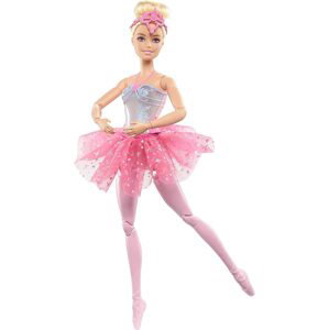 Mattel Barbie Svítící magická baletka s růžovou sukní