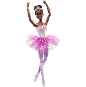 Mattel Barbie Svítící magická baletka s fialovou sukní