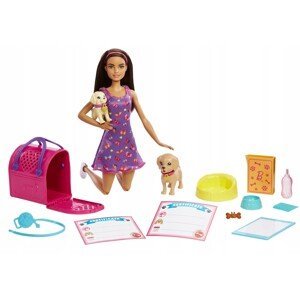 Mattel Barbie Panenka s pejsky