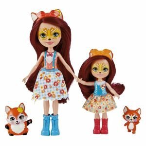 Mattel Enchantimals panenka felicity lišková a sestřička