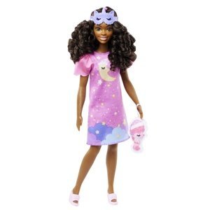 Mattel Barbie Moje první barbie panenka den a noc - růžová