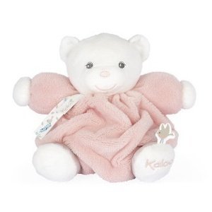 Kaloo Plyšový medvěd růžový Plume 20 cm