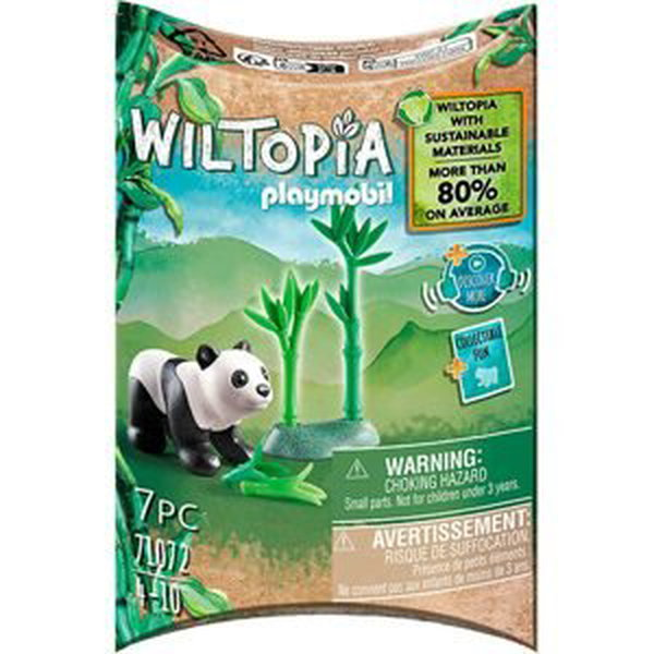PLAYMOBIL 71072 Wiltropia: Mládě pandy