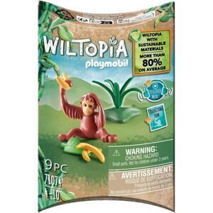 PLAYMOBIL 71074 Wiltropia: Mládě orangutana
