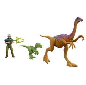 Mattel Jurassic World Alan grant s dinosaury a doplňky
