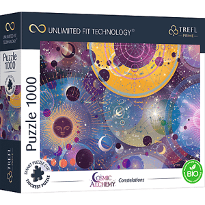 Trefl Puzzle 1000 UFT - Kosmická alchymie: Souhvězdí