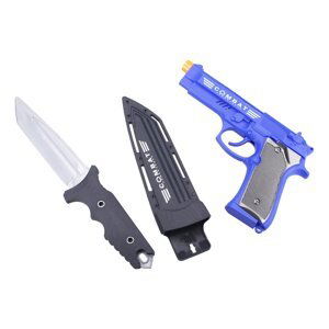 Policejní set s pistolí 19 cm