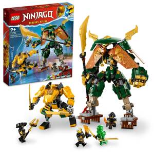 LEGO® NINJAGO® 71794 Lloyd, Arin a jejich tým nindžovských robotů