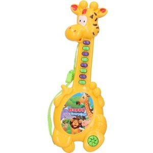 Dětské piano s efekty žirafa 31 cm