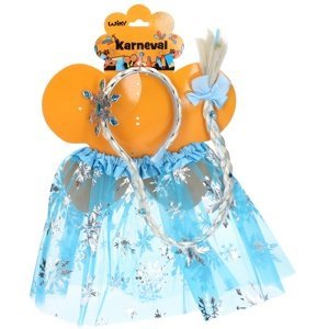 Set karneval - princezna modrá