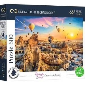Trefl Prime puzzle 500 UFT - Romantický západ slunce: Kappadokie, Turecko