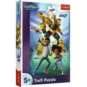 Trefl Puzzle 100 dílků - Tým Transformerů / Hasbro Transformers