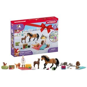 Schleich Adventní kalendář Schleich 2023 - Koně