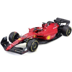 Bburago 1:18 Formule F1 Ferrari Scuderia F1-75 (2022) nr.16 Charles Leclerc - with driver