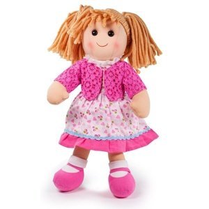 Bigjigs Toys Látková panenka Becky 38 cm
