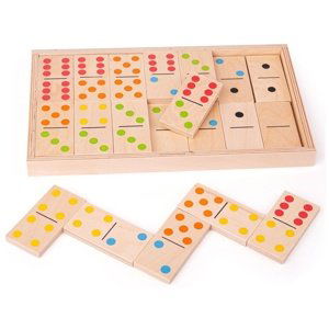 Bigjigs Toys Velké dřevěné domino