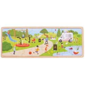 Bigjigs Toys Puzzle V parku