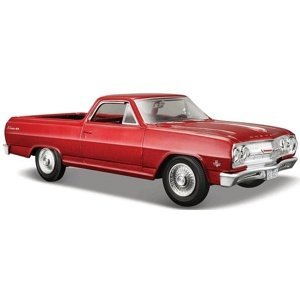 Maisto - 1965 Chevrolet El Camino, met. červená, 1:24