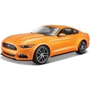 Maisto - 2015 Ford Mustang GT, oranžový metal, 1:18