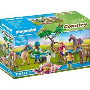 PLAYMOBIL Country 71239 Výlet na piknik s koňmi