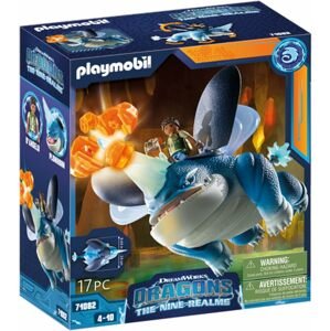 PLAYMOBIL Dragons 71082 The Nine Realms - Plowhorn & D'Angelo